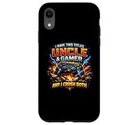Custodia per iPhone XR Gaming Ho Due Titoli Zio E Gamer E I Crush Entrambi