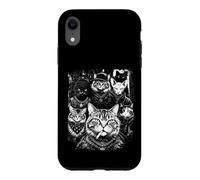 Custodia per iPhone XR Gangster Cats Quartiere Hip Hop Cat Mafia Pet Squad