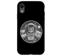 Custodia per iPhone XR Gatto nello spazio Astronauta AstroCat I Love Cats & Outer Space