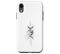 Custodia per iPhone XR Geometria delle fasi lunari celesti