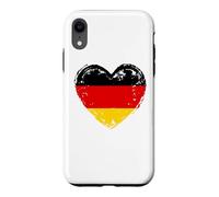 Custodia per iPhone XR Germania nel mio cuore Bandiera tedesca Orgoglioso patriottico tedesco