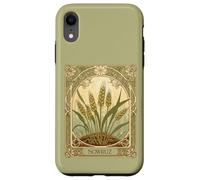 Custodia per iPhone XR germogli di rinnovamento Art Nouveau Sabzeh Illustrazione