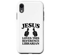 Custodia per iPhone XR Gesù ama questa chiesa cristiana bibliotecaria di riferimento