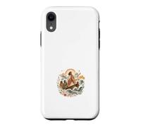 Custodia per iPhone XR Gesù biblico che calma la fede della tempesta