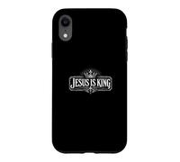 Custodia per iPhone XR Gesù è il culto cristiano di re croce