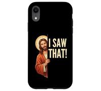 Custodia per iPhone XR Gesù ho visto quel divertente meme cristiano