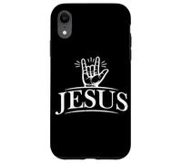 Custodia per iPhone XR Gesù Ti amo Firma Christian ASL Interprete