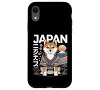 Custodia per iPhone XR Giappone Shiba Inu Kimono Tokyo Kawaii Cane