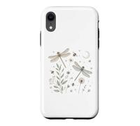 Custodia per iPhone XR Giardinaggio degli amanti dei fiori della natura libellula
