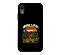 Custodia per iPhone XR Giardino in pensione a tempo pieno fioritura vegetale