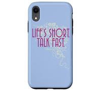 Custodia per iPhone XR Gilmore Girls Life'S Short. Talk Fast.