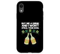 Custodia per iPhone XR Ginger St. Patrick mi compra un drink e io non ruberò la tua anima