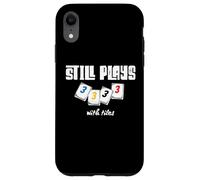 Custodia per iPhone XR Gioca ancora con piastrelle Rummikub divertente gioco di parole
