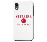 Custodia per iPhone XR Giocatore della squadra di pallavolo del Nebraska