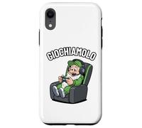 Custodia per iPhone XR Giochiamolo Il Nano Gamer Sempre Pronto