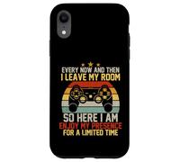 Custodia per iPhone XR Gioco divertente ogni tanto e poi lascio la mia stanza Gamer Game