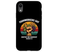 Custodia per iPhone XR Giornata dei lavoratori agricoli 31 marzo Agricoltura Agricoltore Harvest Worker