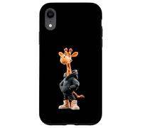Custodia per iPhone XR Giraffe Cool Cute Kawaii Cartoon Safari Uomini Donne Bambini