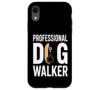 Custodia per iPhone XR Girello professionale del cane divertente animale domestico a piedi lavoro umorismo