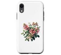 Custodia per iPhone XR Giugno Nascita Fiore Caprifoglio Botanico Bloom