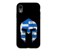Custodia per iPhone XR Gladiatori greci Spartan Casco Grecia Sparta