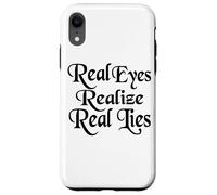 Custodia per iPhone XR Gli occhi veri realizzano le vere bugie