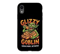 Custodia per iPhone XR Glizzy Goblin Funny Hot Dog Meme Goblin Mode Activated