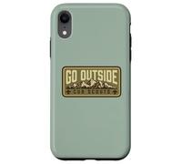 Custodia per iPhone XR Go Outside! Cub Scouts Mountains Scouting Hiking