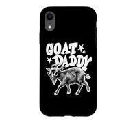 Custodia per iPhone XR Goat Daddy Funny Farm Animal Dad Humor