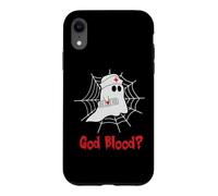 Custodia per iPhone XR God Blood ? Ghost Nurse Funny Halloween Costume