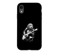 Custodia per iPhone XR Golden Doodle Guitar Dog