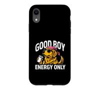 Custodia per iPhone XR Golden Retriever Good Boy Energy Only Dog