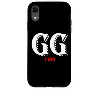 Custodia per iPhone XR GOOD GAME I WIN Funny Online Esports Meme For FPS RPG Gamers