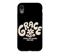 Custodia per iPhone XR Grace ti trova dove sei cristiano religioso
