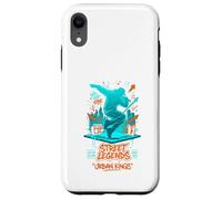 Custodia per iPhone XR Graffiti della vecchia scuola Hip Hop Legends Break-dancer