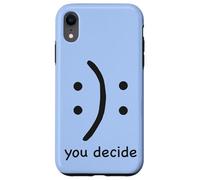 Custodia per iPhone XR Grafica- Decidi tu