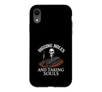 Custodia per iPhone XR Gravedigger Cimitero Operaio Scavare Graves Graveyard Crew