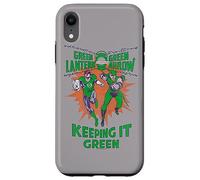 Custodia per iPhone XR Green Lantern Keeping It Green