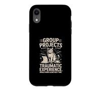 Custodia per iPhone XR Gruppo Progetti Esperienza Traumatica Umorismo gatto