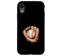 Custodia per iPhone XR Guanto da baseball Donut Dessert Fun