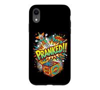 Custodia per iPhone XR Ha fatto uno scherzo a Jack in the Box Comic Clown Comic Pop Art Co.