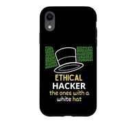 Custodia per iPhone XR Hacker etico quelli con un White Hat Cybersecurity