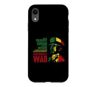 Custodia per iPhone XR Haile Selassie War Discorsi Lion de Juda Jah Bless Rasta