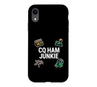 Custodia per iPhone XR Ham Radio Operator CQ Ham Junkie Amateur Broadcaster