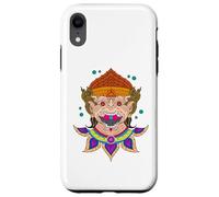 Custodia per iPhone XR Hanuman Dio scimmia indù