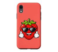 Custodia per iPhone XR Happy Strawberry Pollice Up Summer Cool Vibes