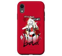 Custodia per iPhone XR Harley Quinn Good to be Bad Red