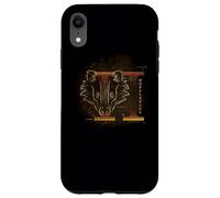 Custodia per iPhone XR Harry Potter Celestial Nomad Hufflepuff