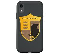 Custodia per iPhone XR Harry Potter Hufflepuff Four Square Shield Crest