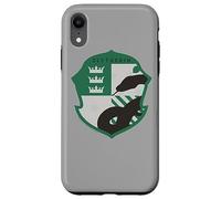 Custodia per iPhone XR Harry Potter Slytherin Four Square Shield Crest